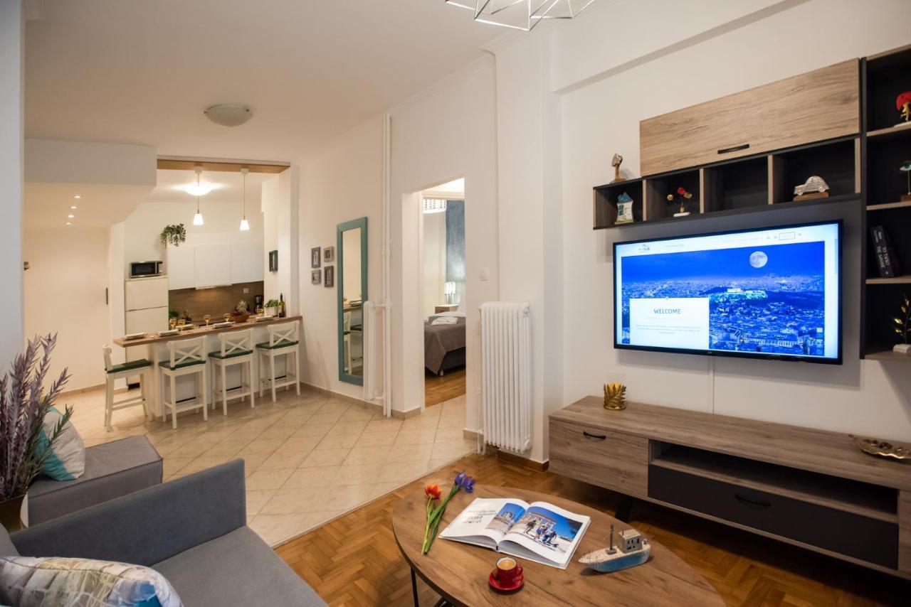 Blue Ark Comfort Near Acropolis Athen Exterior foto